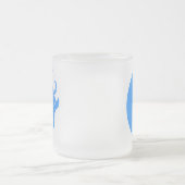 Moon Mermaid Frosted Coffee Cup Matglas Koffiemok (Center)