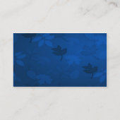 Moon met structuur visitekaartje (Achterkant)