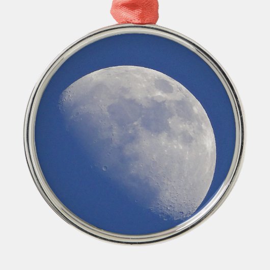 Moon Metalen Ornament (Voorkant)