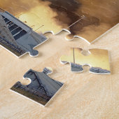 Moon Mission Spacecraft Ground Uitzicht Legpuzzel (Zijkant)