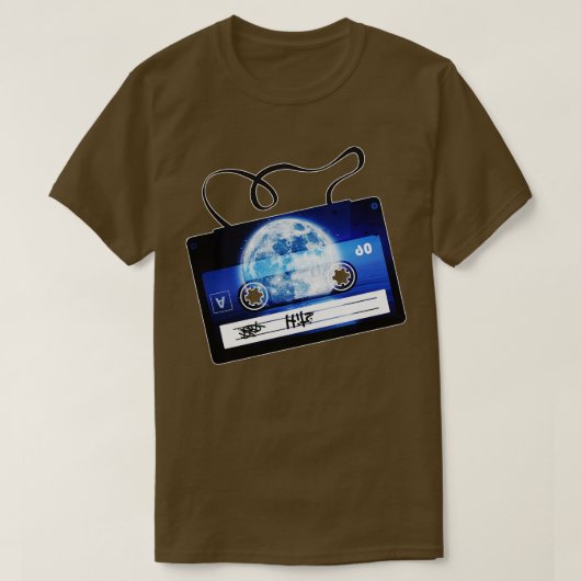 Moon Mixtape T-shirt (Design voorkant)