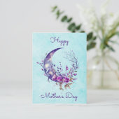 Moon Moederdag Briefkaart (Staand voorkant)