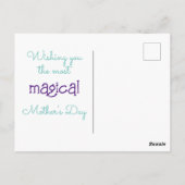 Moon Moederdag Briefkaart (Achterkant)