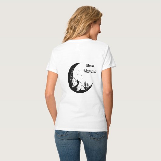 Moon Momma T-shirt (Achterkant volledig)