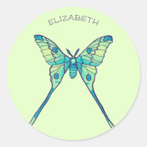 Moon Moth Magic - Vlinder Lover Art