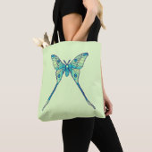 Moon Moth Magic - Vlinder Lover Art Tote Bag (Dichtbij)