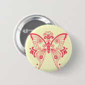 Moon Moth Ronde Button 5,7 Cm (Voorkant /achterkant)