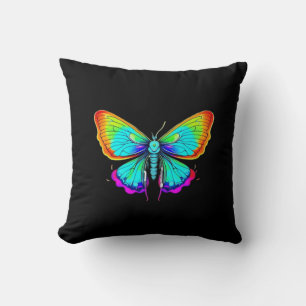 Moon Moth Whimsigoth Kussen