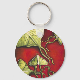 Moon Moths Sleutelhanger