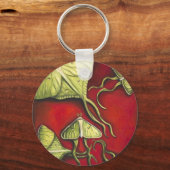 Moon Moths Sleutelhanger (Voorkant)