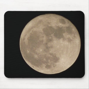 Moon Mousepad Astrology Full Moon Computer Giften Muismat