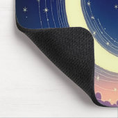 Moon Muismat - Magisch bureau accessoire (Hoek)