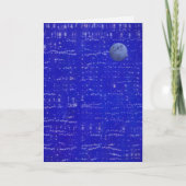 Moon Music Greeting Card Kaart (Voorkant)