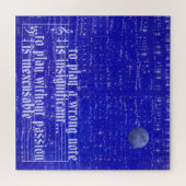 Moon Music Puzzle Legpuzzel (Horizontaal)