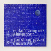 Moon Music Puzzle Legpuzzel (Verticaal)