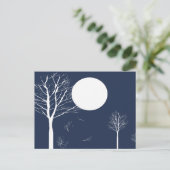 Moon Night #2 Briefkaart (Staand voorkant)