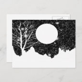 Moon Night #3 Briefkaart (Voorkant / Achterkant)