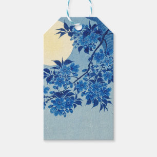 Moon Night Evening Tree Blue Moonlit Cadeaulabel