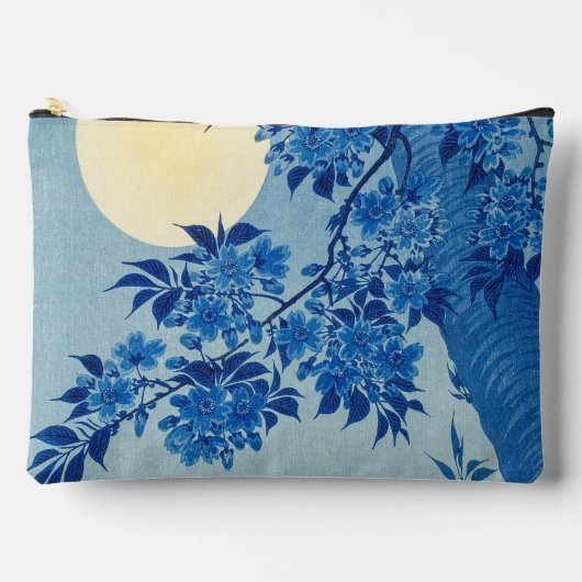 Moon Night Evening Tree Blue Moonlit Etui (Voorkant)