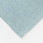 Moon Night Evening Tree Blue Moonlit Fleece Deken (Hoek)