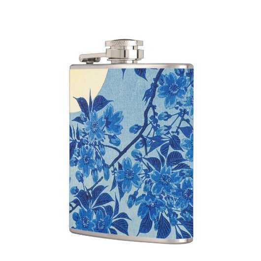 Moon Night Evening Tree Blue Moonlit Heupfles (Links)