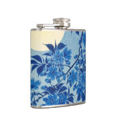 Moon Night Evening Tree Blue Moonlit Heupfles (Rechts)