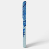 Moon Night Evening Tree Blue Moonlit Samsung Galaxy Hoesje (Achterkant horizontaal)