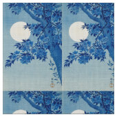 Moon Night Evening Tree Blue Moonlit Stof (Close Up)