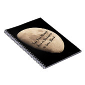 Moon Notebook Custom Moon Journal Note Sketch Book Notitieboek (Rechterzijde)