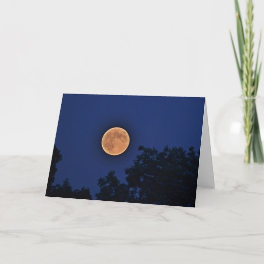 Moon Notecard Kaart (Voorkant)