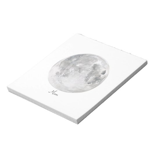 Moon Notitieblok (Linkerzijde)