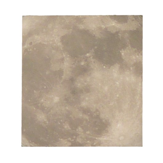 Moon Notitieblok Full Moon Notitieblokken Fun Moon (Voorkant)