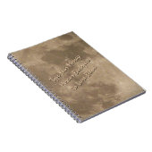 Moon Notitieboek Aangepast, volledig bewegend jour (Rechterzijde)