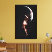 Moon Nymph door Luis Ricardo Falero Canvas Afdruk (Insitu (Woonkamer))