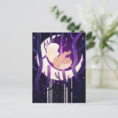 Moon Nymph in Bossen Briefkaart (Staand voorkant)