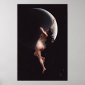 Moon Nymph - Luis Ricardo Falero Poster (Voorkant)