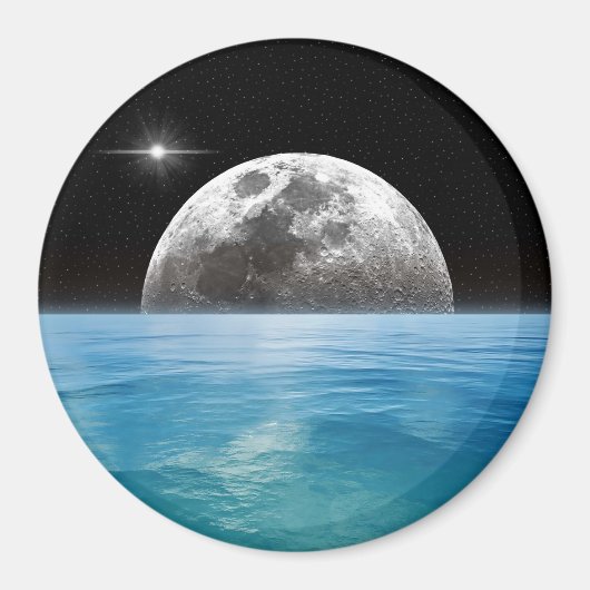 Moon Ocean Magneet (Voorkant)
