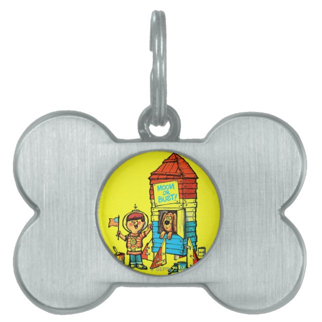 Moon of Bust! Huisdieren Naamplaatje (voorkant)