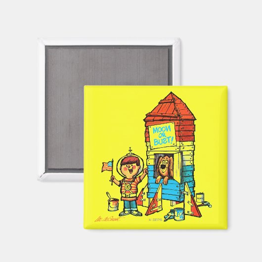 Moon of Bust! Magneet (Voorkant / Achterkant)