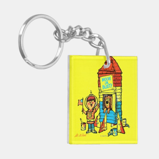 Moon of Bust! Sleutelhanger (Voorkant Links)