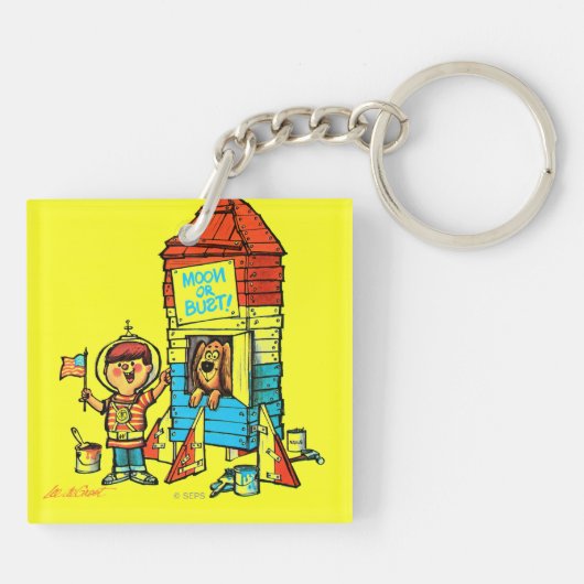 Moon of Bust! Sleutelhanger (Achterkant)