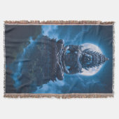 Moon of the Silent Guardian Deken (Voorkant)