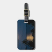 Moon on bora bora bagagelabel (Voorkant verticaal)