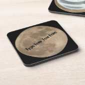 Moon-Onderzetters passen de Full Moon Drink-kust a Bier Onderzetter (Linkerzijde)