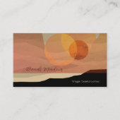 Moon op het Visitekaartje van de Meditatie in het  (Voorkant)