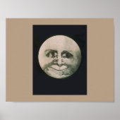 Moon optische illusie poster (Voorkant)