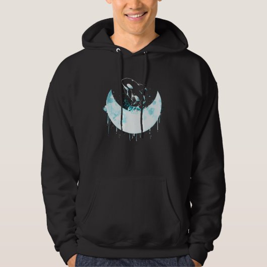 Moon Orca Hoodie (Voorkant)