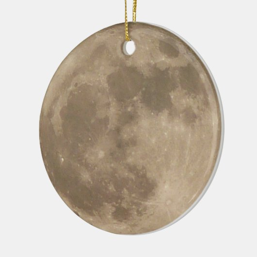 Moon Ornament Full Moon Decoralized Personalized (Links)