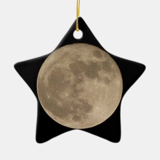 Moon Ornament Full Moon Decoration Lunar Gifts (Voorkant)