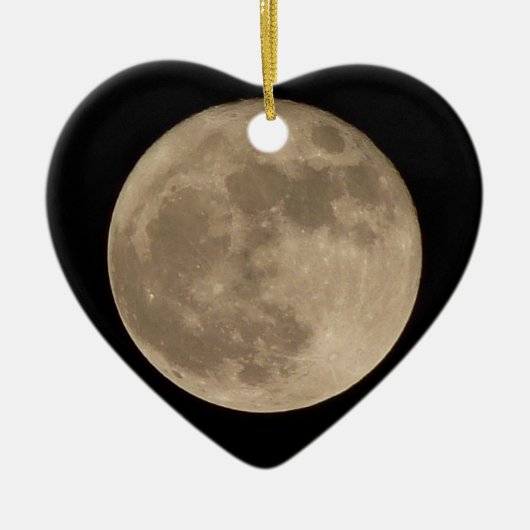 Moon Ornament Full Moon Decoration Lunar Gifts (Voorkant)